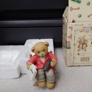 Cherished Teddies Marco Pawllings Bearerector 2000 Membears Only Figure